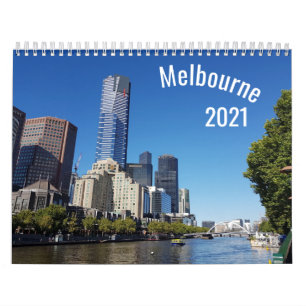 2021 Melbourne Yarly Calendar Kalender