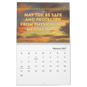 2021 Metta Phrases Calendar door PeaceLoveMetta Kalender (Feb 2027)