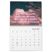 2021 Metta Phrases Calendar door PeaceLoveMetta Kalender (Jan 2027)