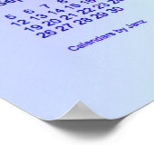 2021 Miami Shimmer Wandkalender door Janz Poster (Hoek)