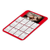 2021 Mini Calendar-koelkast Magneet (Linkerzijde)