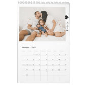 2021 Moderne aangepaste fotoserie is alles Kalender (Feb 2027)