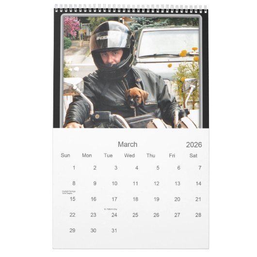 2021 Mooie Boxer Hond Kalender (Mar 2026)