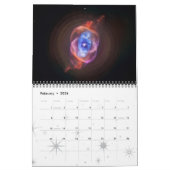 2021 NASA Space Nebulae Astronomy Stars Kalender (Feb 2026)