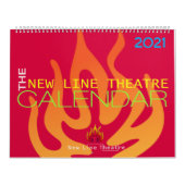 2021 nieuwe lijntheaterkalender kalender (Hoes)