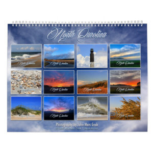2021 North Carolina-kalender Kalender