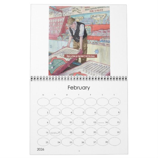 2021 NOSTALGISCHE KALENDER (Feb 2026)