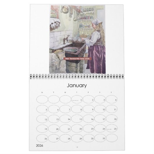 2021 NOSTALGISCHE KALENDER (Jan 2026)