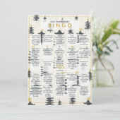 2021 Pandemische BINGO Funny Modern kerstkaart (Staand voorkant)