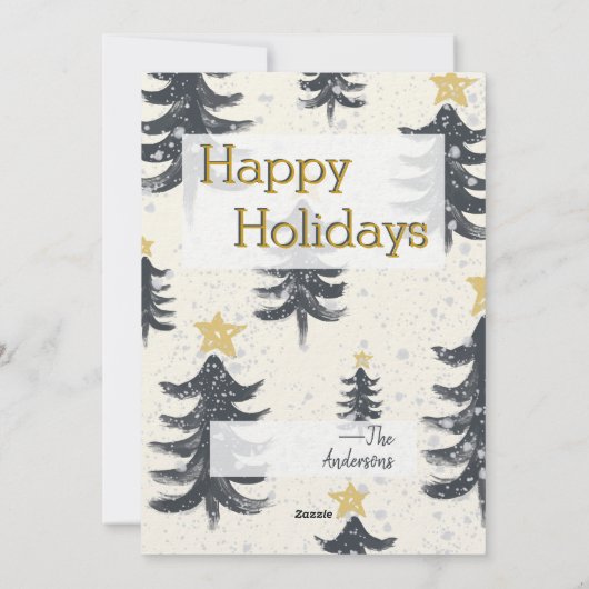 2021 Pandemische BINGO Funny Modern kerstkaart (Achterkant)