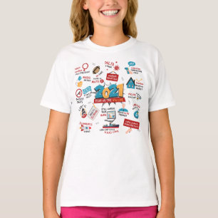 2021 Pandemische vaccins herdenkingskerst T-shirt