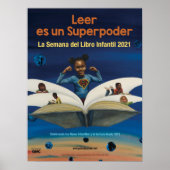 2021 Poster van kinderboekweek Spaans (Voorkant)