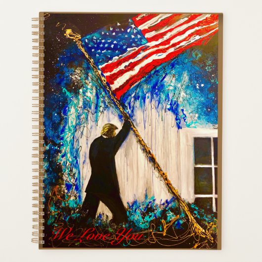 2021 President Trump Day Planner (Voorkant)