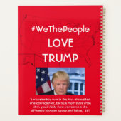 2021 President Trump Day Planner (Achterkant)