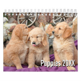 2021 Puppy Dog Pet Photo Kalender