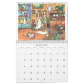 2021 Rabbit Art Calendar Kalender (Mar 2027)