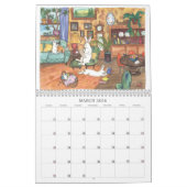 2021 Rabbit Art Calendar Kalender (Mar 2026)