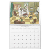 2021 Rabbit Art Calendar Kalender (Jan 2026)