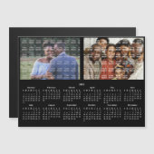 2021-reeks - Portret aangepaste agenda magneet (Voorkant / Achterkant)