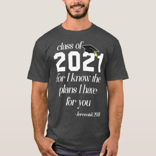 2021 Religieus Afstuderen Bijbelverse T-shirt