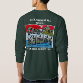 2021 Reunion Sweatshirt 65th Infantry Division (Achterkant)