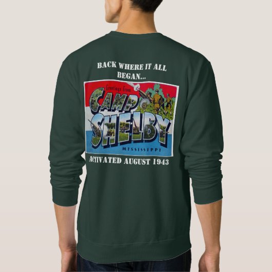 2021 Reunion Sweatshirt 65th Infantry Division (Achterkant)