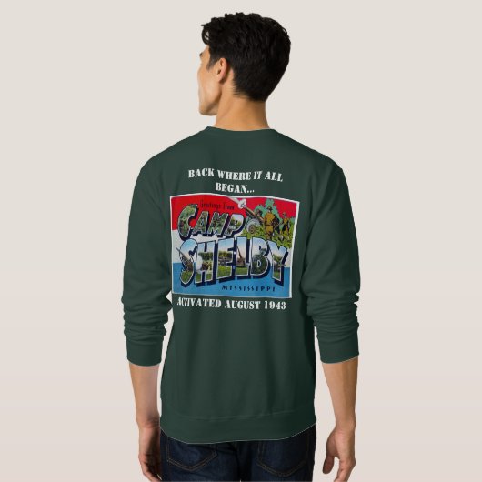 2021 Reunion Sweatshirt 65th Infantry Division (Achterkant volledig)
