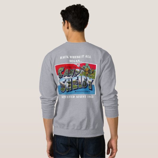2021 Reunion Sweatshirt 65th Infantry Division (Achterkant volledig)
