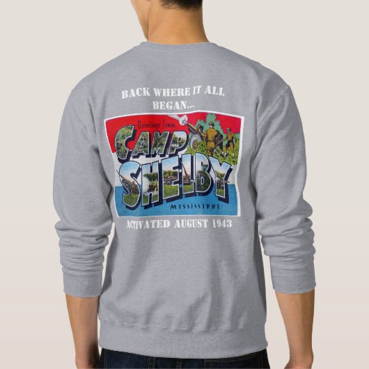 2021 Reunion Sweatshirt 65th Infantry Division (Achterkant)
