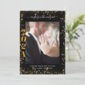 2021 Ringing in the new Year Verlobung Foto (Staand voorkant)