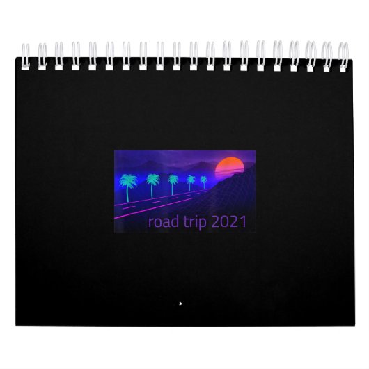 2021 Road Trip Travel Souvenir Camper Hiking Kalender (Hoes)