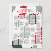 2021 Rona Pandemic BINGO Funny Flat Kerstcard Feestdagenkaart (Voorkant)