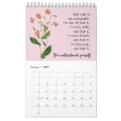 2021 Roze, naar verluidt fotokalender Kalender (Jan 2027)