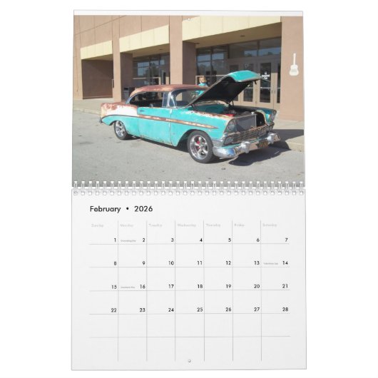 2021 Rust en schilder kalender voor warme staafjes (Feb 2026)