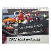 2021 Rust en schilder kalender voor warme staafjes (Hoes)