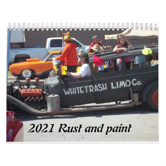 2021 Rust en schilder kalender voor warme staafjes (Hoes)