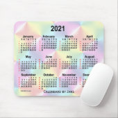 2021 Satin Rainbow 52 Weeks Agenda van Janz Muismat (Met muis)