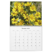 2021 Sierra Mountain - kalender voor wilde bloemen (Jan 2026)