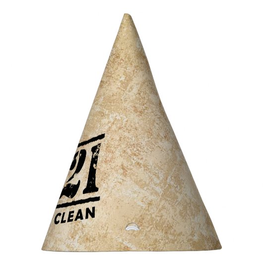 2021 Sober & Clean Celebrates Recovery Sobriety Feesthoedjes (Rechts)