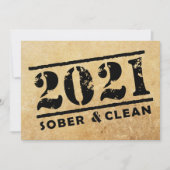 2021 Sober & Clean Recovery Services Kaart (Voorkant)