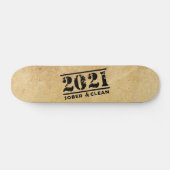 2021 Sober & Clean Recovery Services Persoonlijk Skateboard (Horizontaal)
