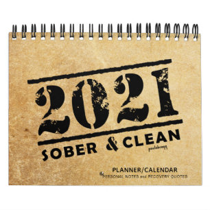 2021 Sober & Clean: Rentestituties voor herstel Gi Kalender