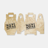 2021 Sober & Clean vieren herstel nuchterheid Bedankdoosjes (Uitgevouwen)