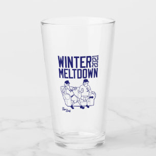 2021 Twins Daily Winter Meltdown Pint Glass Glas