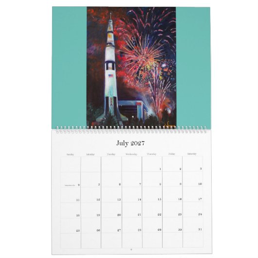 2021 Uitzicht Huntsville-kalender Kalender (Jul 2027)
