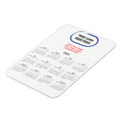 2021 Uw Logo Magnetische Agenda Magneet (Linkerzijde)