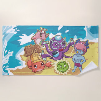 2021- Vaccin Power-UP-keukenhanddoek Strandlaken