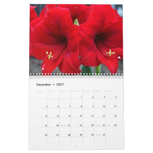 2021 van Lin's Garden Calendar Kalender (Dec 2027)
