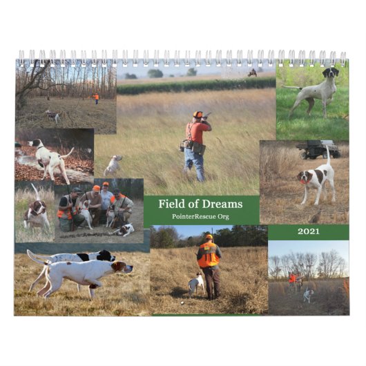 2021 Vogeljacht in het droomgebied Kalender (Hoes)