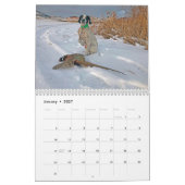 2021 Vogeljacht in het droomgebied Kalender (Jan 2027)